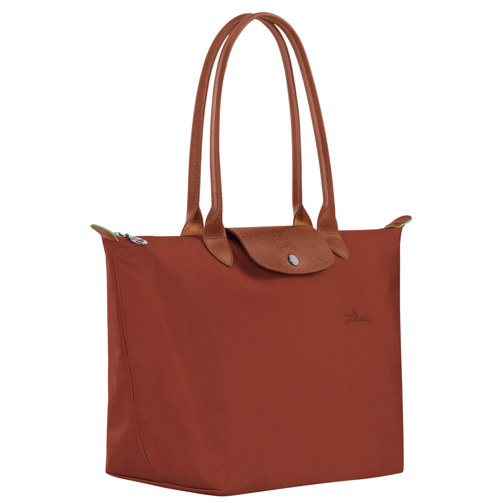 Longchamp Le Pliage Green L Tote Bag Chestnut Jarrolds Norwich